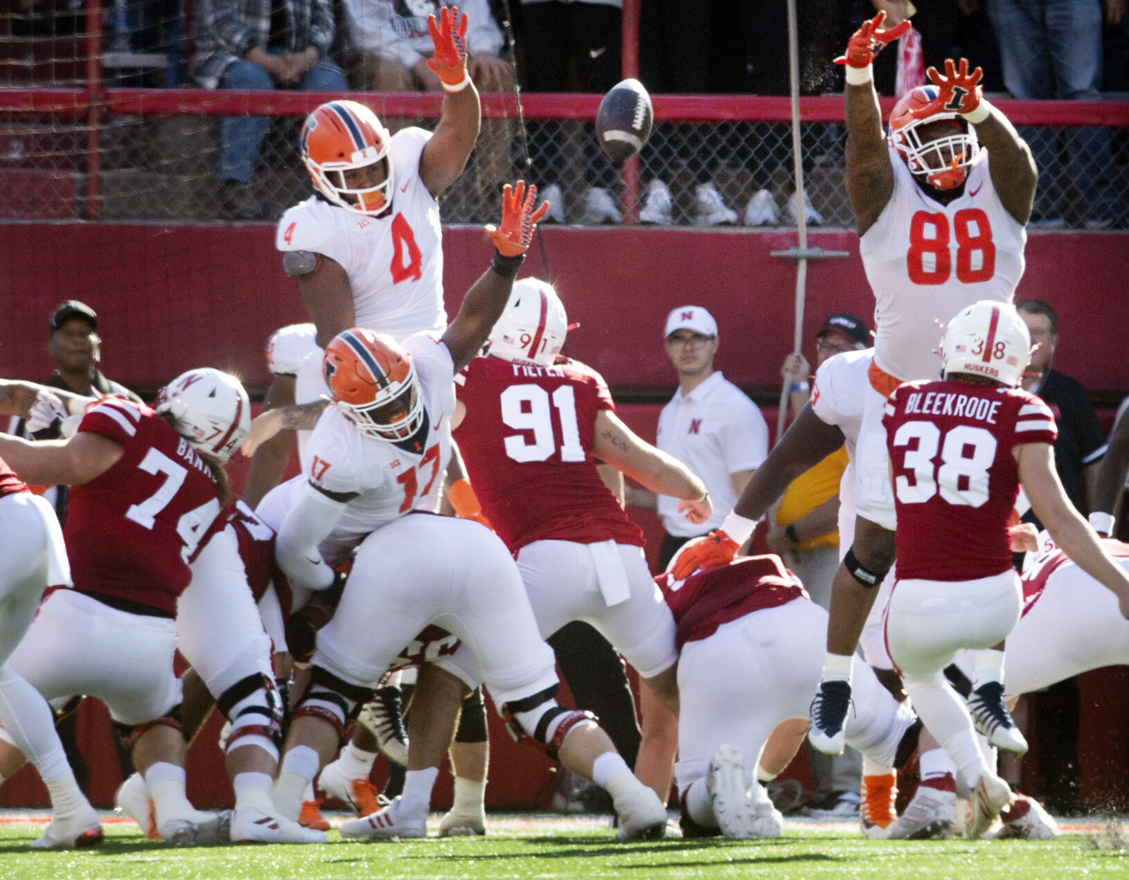 Illinois vs. Nebraska, 10.29
